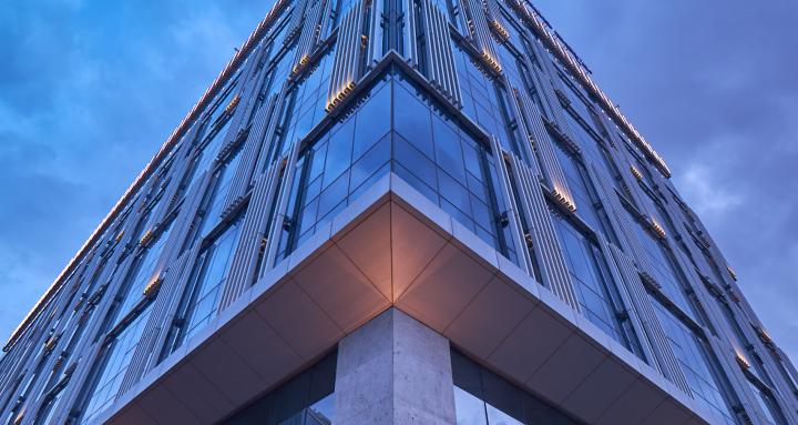 building-corner-looking-up